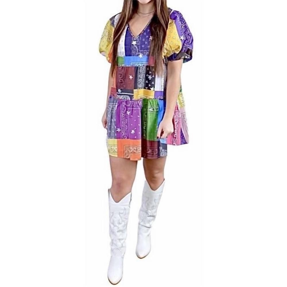 Queen of Sparkles Bandana Dress Size XS